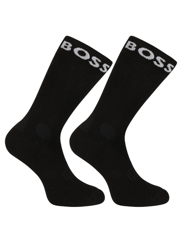 BOSS Sada dvou - ponožky BOSS černé