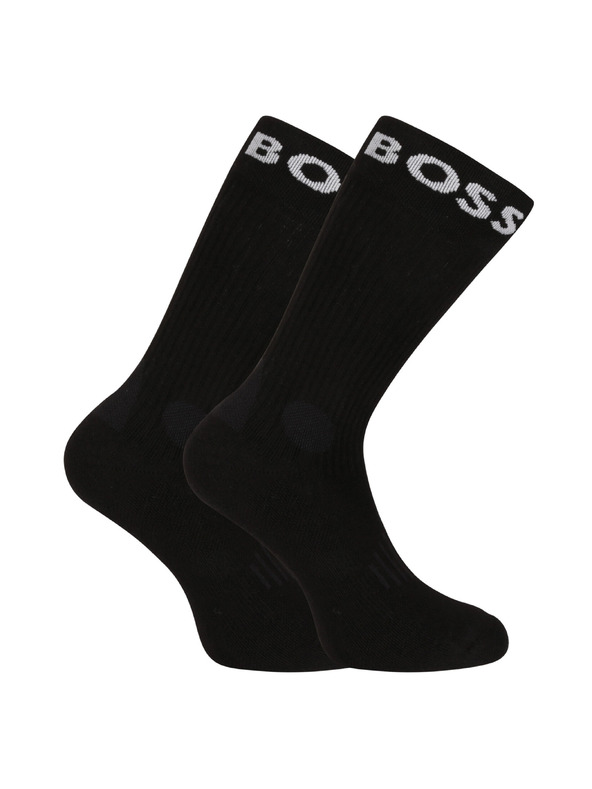 BOSS Sada dvou - ponožky BOSS černé