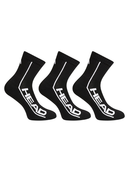 Head Sada tří - ponožky HEAD černé
