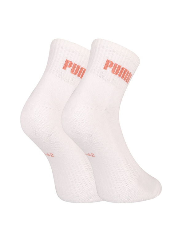 Puma Sada tří - ponožky Puma kotníkové bílé