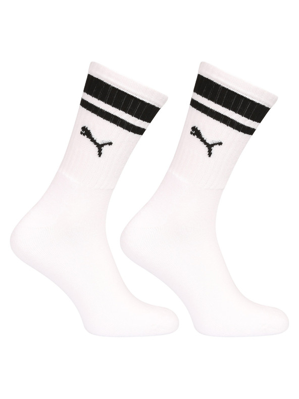 Puma Sada dvou - ponožky Puma bílé
