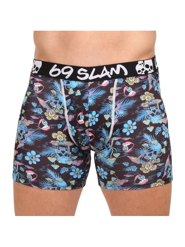 69slam Pánské boxerky 69SLAM fit SKULL TRIP DYLAN