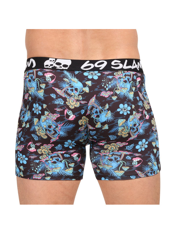 69slam Pánské boxerky 69SLAM fit SKULL TRIP DYLAN