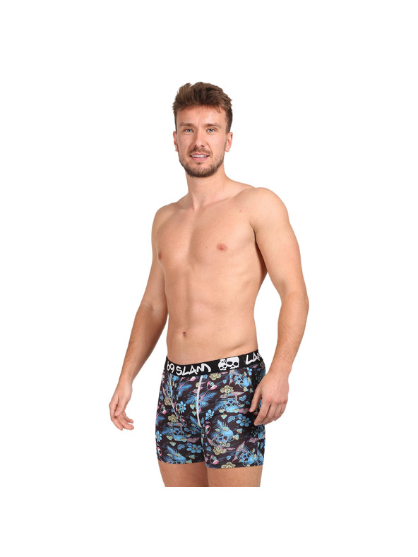 69slam Pánské boxerky 69SLAM fit SKULL TRIP DYLAN