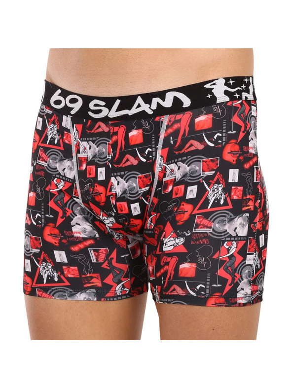 69slam Pánské boxerky 69SLAM fit night life
