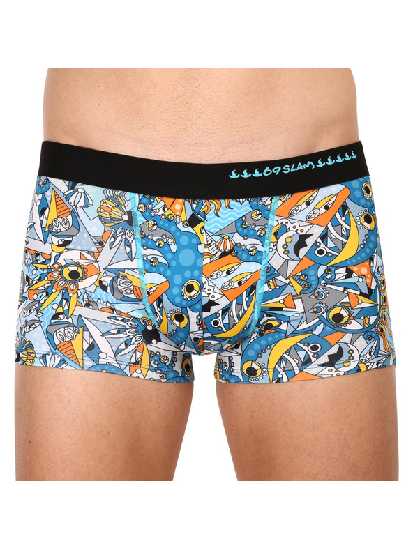 69slam Pánské boxerky 69SLAM hip exotic sea mason