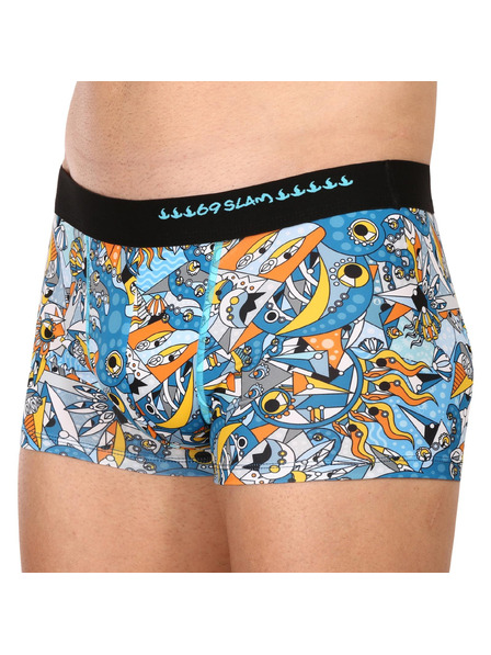 69slam Pánské boxerky 69SLAM hip exotic sea mason