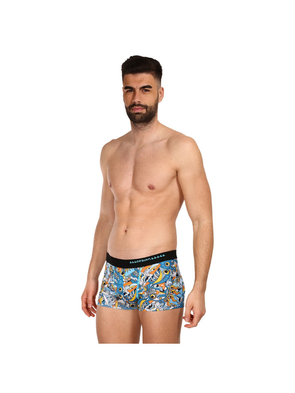 69slam Pánské boxerky 69SLAM hip exotic sea mason