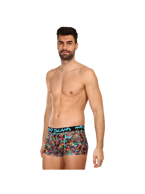 69slam Pánské boxerky 69SLAM hip hawaiian tiki