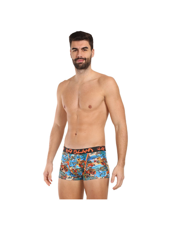 69slam Pánské boxerky 69SLAM hip beach bugger mason