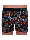69slam Pánské boxerky 69SLAM fit bamboo fish skull