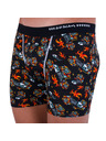 69slam Pánské boxerky 69SLAM fit bamboo fish skull