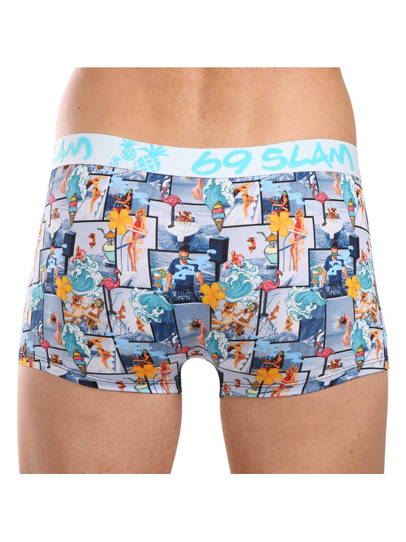 69slam Pánské boxerky 69SLAM Hip SUMMER YACHT