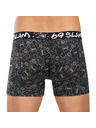 69slam Pánské boxerky 69SLAM Gilbert fit bamboo SKULLER