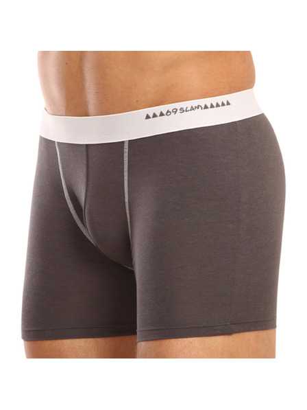 69slam Pánské boxerky 69SLAM fit bamboo plain