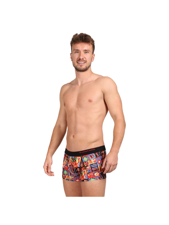 69slam Pánské boxerky 69SLAM hip bamboo WEIRD BLOCK ELIJAH