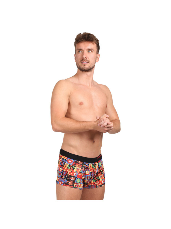69slam Pánské boxerky 69SLAM hip bamboo WEIRD BLOCK ELIJAH