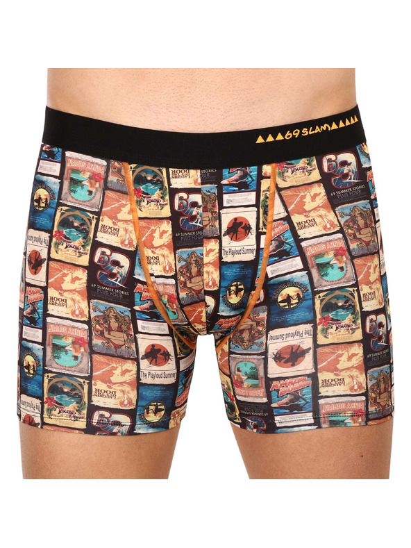 69slam Pánské boxerky 69SLAM fit movie poster dylan