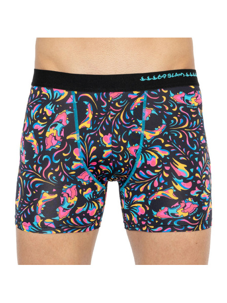 69slam Pánské boxerky 69SLAM fit tiger skull