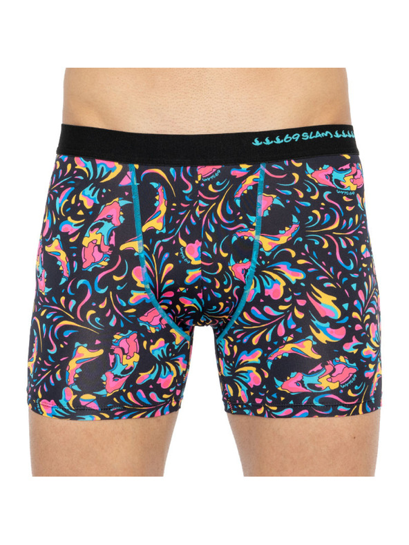 69slam Pánské boxerky 69SLAM fit tiger skull