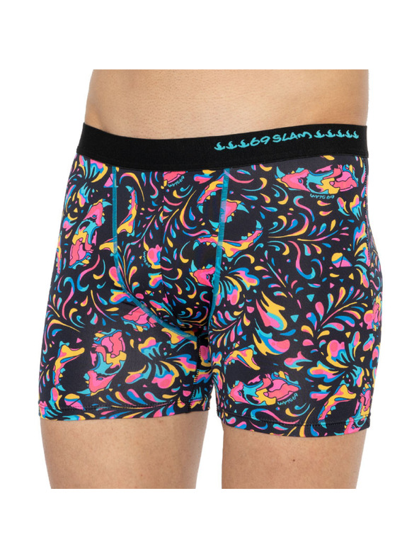 69slam Pánské boxerky 69SLAM fit tiger skull
