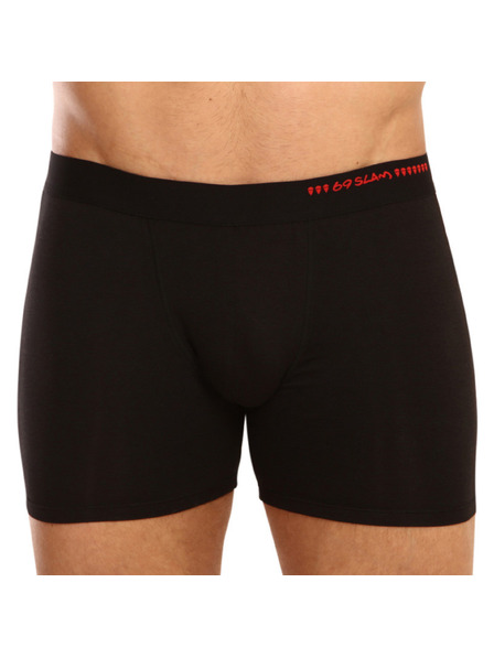 69slam Pánské boxerky 69SLAM fit bamboo plain