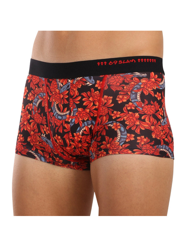 69slam Pánské boxerky 69SLAM Hip BLOSSOMING SNAKE
