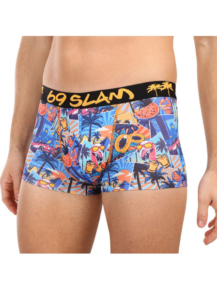 69slam Pánské boxerky 69SLAM VICE MASON HIP vícebarevné