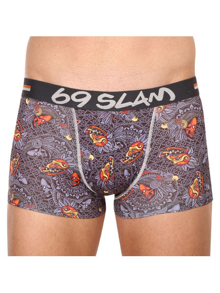 69slam Pánské boxerky 69SLAM hip mayan head mason