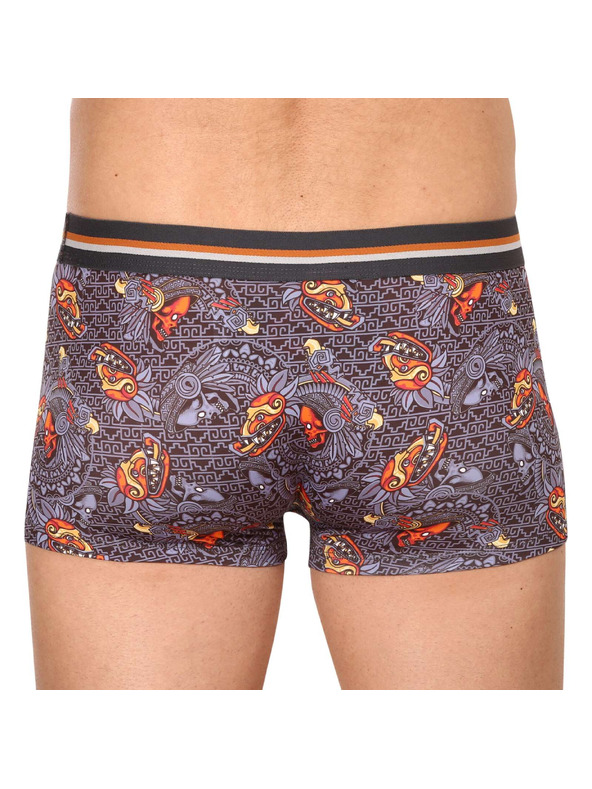 69slam Pánské boxerky 69SLAM hip mayan head mason