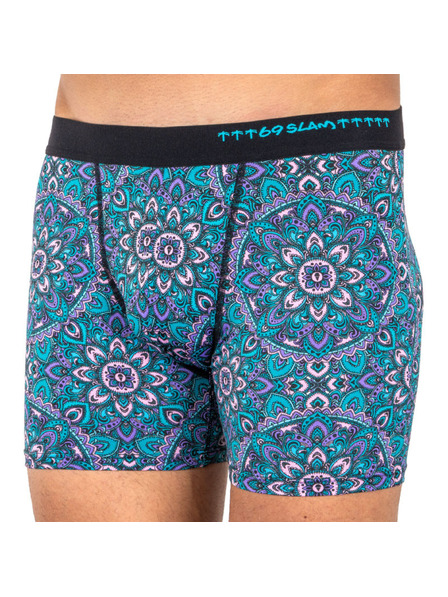 69slam Pánské boxerky 69SLAM fit pastel mandala