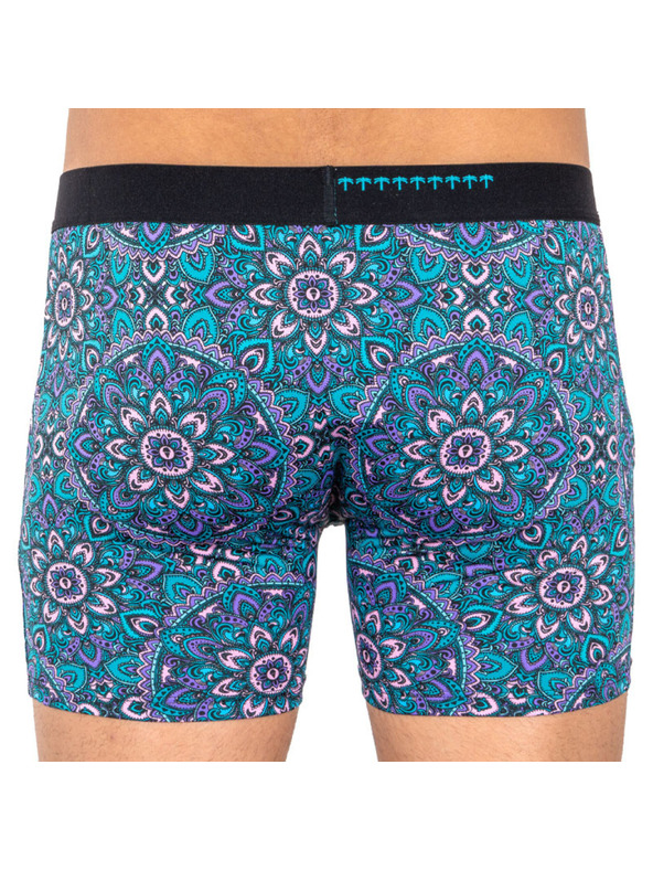 69slam Pánské boxerky 69SLAM fit pastel mandala