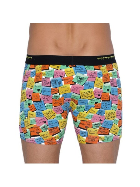 69slam Pánské Boxerky 69SLAM Fit Bamboo Post It