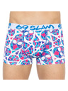 69slam Pánské boxerky 69SLAM hip skullmond white