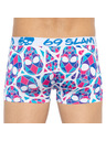 69slam Pánské boxerky 69SLAM hip skullmond white