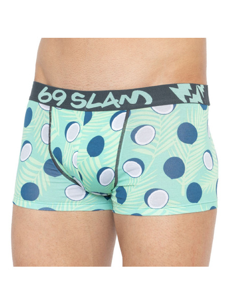 69slam Pánské boxerky 69SLAM hip bamboo coco blue