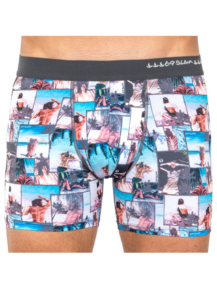 69slam Pánské boxerky 69SLAM fit under the palm