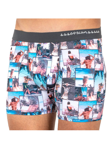 69slam Pánské boxerky 69SLAM fit under the palm