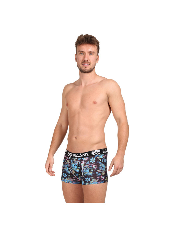 69slam Pánské boxerky 69SLAM Hip SKULL TRIP MASON