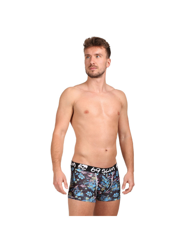 69slam Pánské boxerky 69SLAM Hip SKULL TRIP MASON