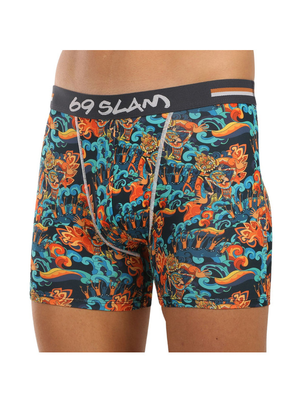 69slam Pánské boxerky 69SLAM fit  FIRE DANCE DYLAN