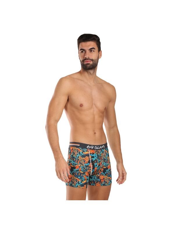 69slam Pánské boxerky 69SLAM fit  FIRE DANCE DYLAN