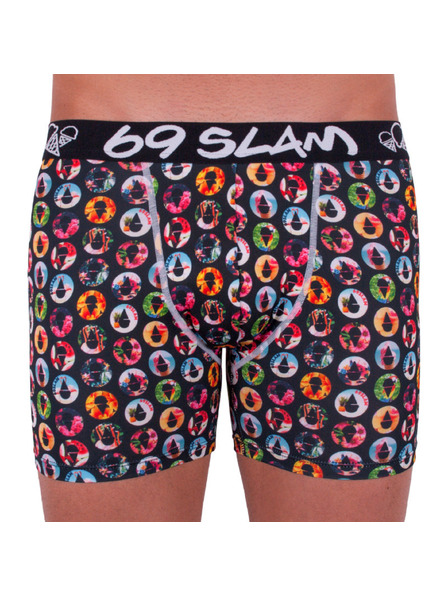 69slam Pánské boxerky 69SLAM fit spring pogs