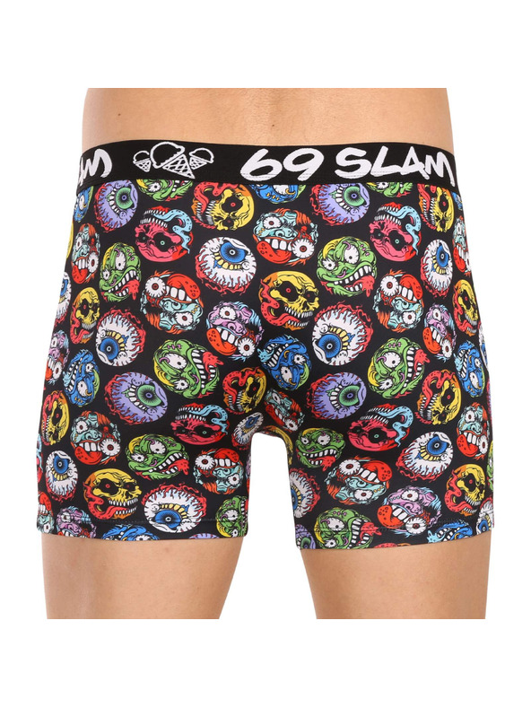 69slam Pánské boxerky 69SLAM fit monster ball dylan
