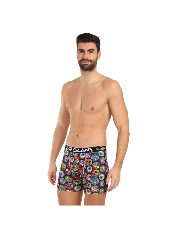 69slam Pánské boxerky 69SLAM fit monster ball dylan