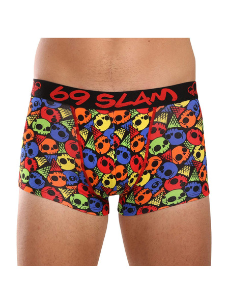 69slam Pánské boxerky 69SLAM hip bamboo SKULL CONE