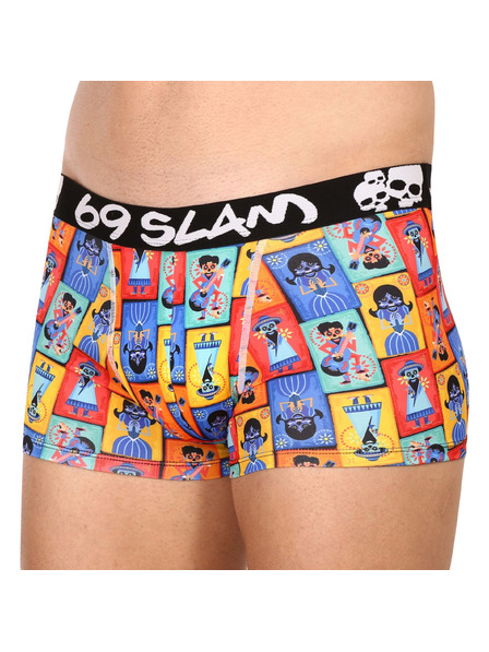 69slam Pánské boxerky 69SLAM hip mex card mason