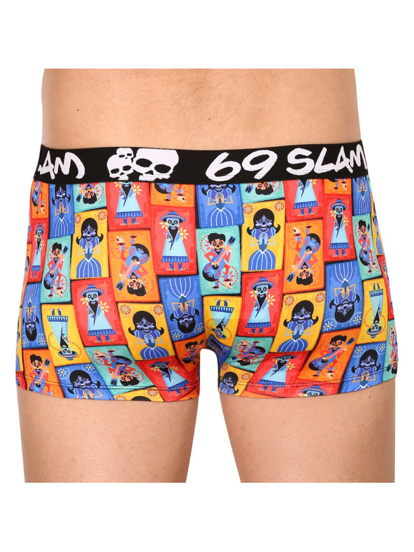 69slam Pánské boxerky 69SLAM hip mex card mason