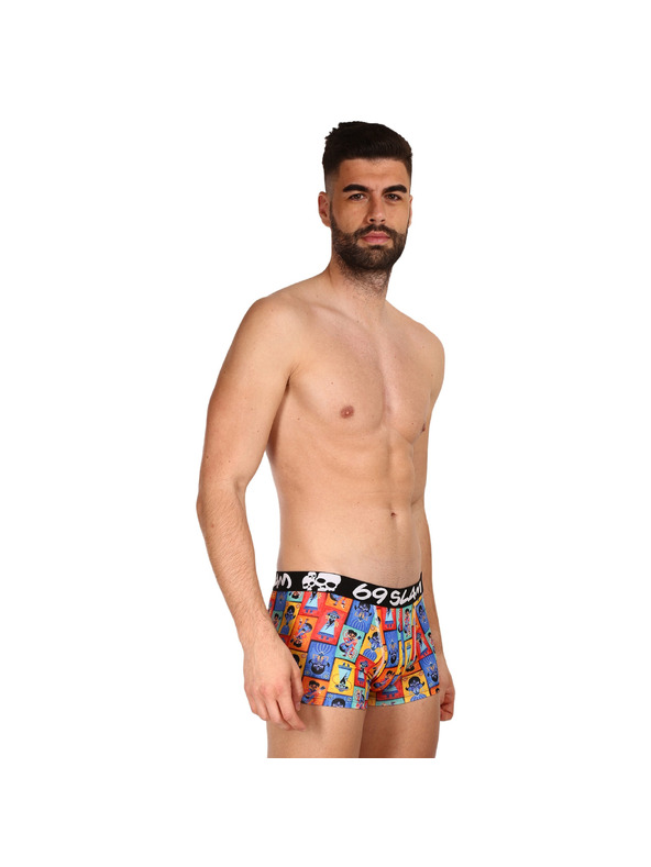 69slam Pánské boxerky 69SLAM hip mex card mason