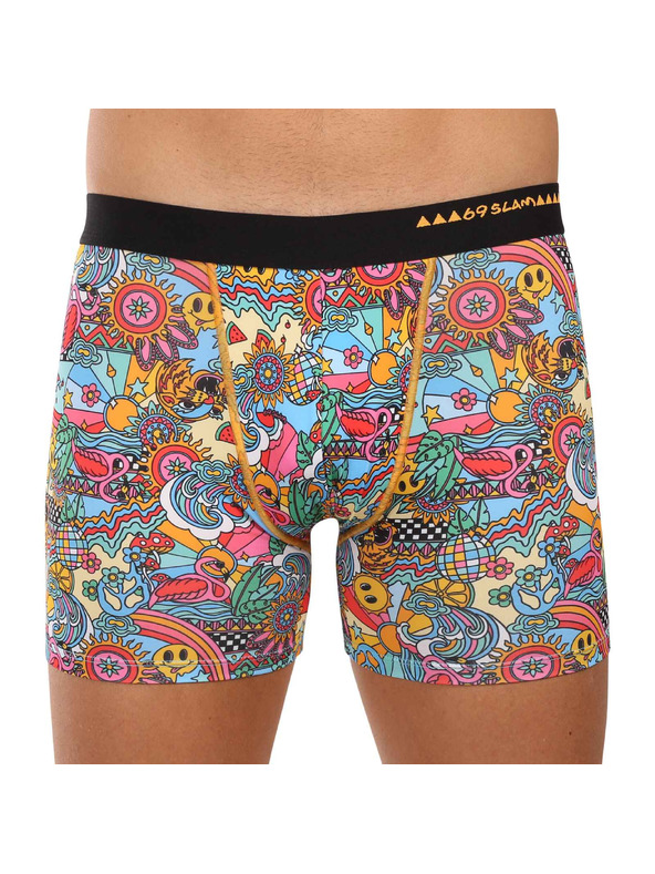 69slam Pánské boxerky 69SLAM Dylan TROPICAL LAH